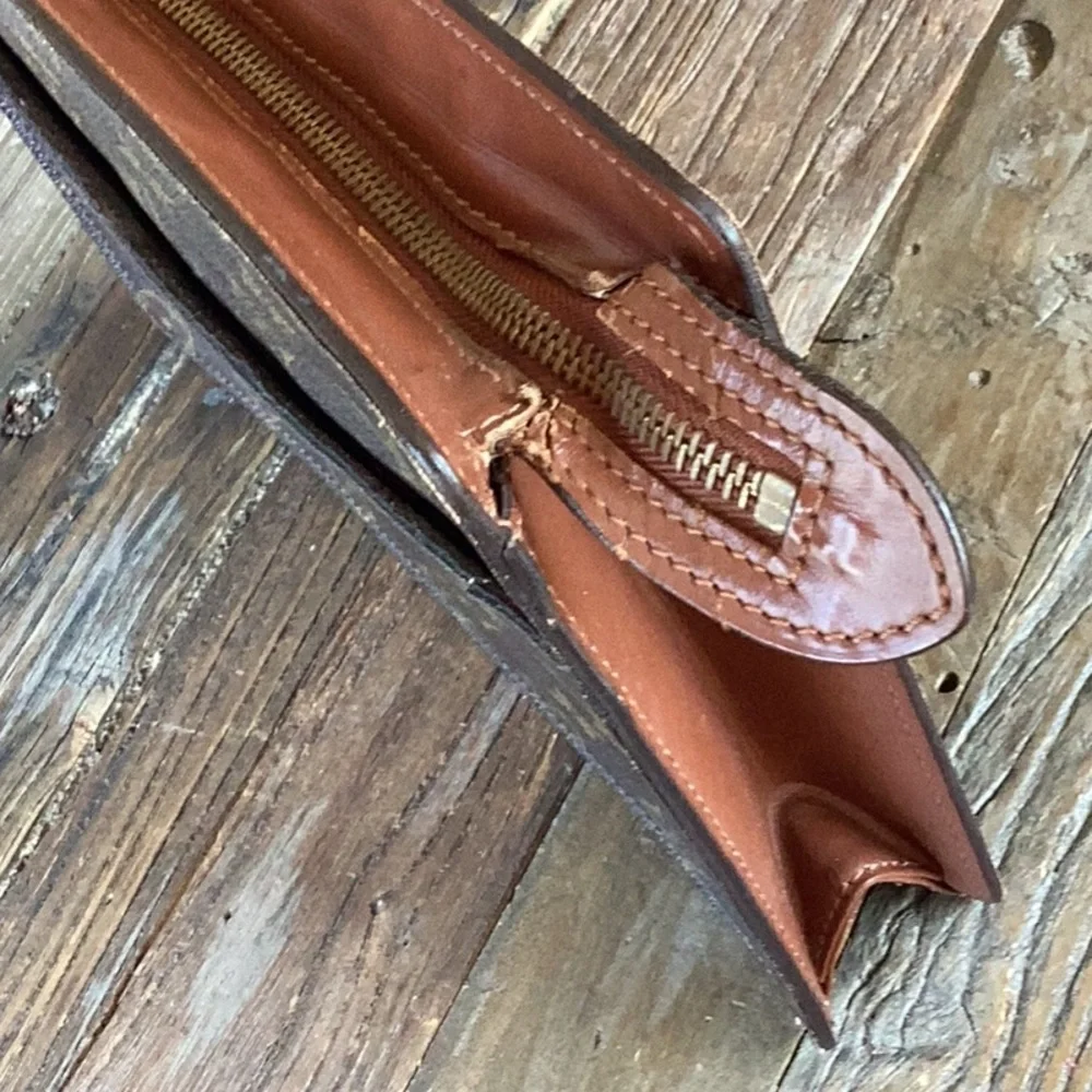 Louis Vuitton vintage monogram pochette homme clutch AUTHENTIC‎